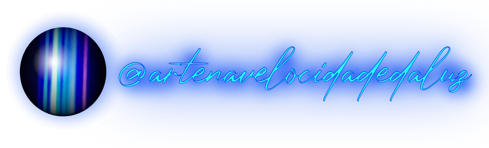 Logo do #ArteNaVelocidadeDaLuz